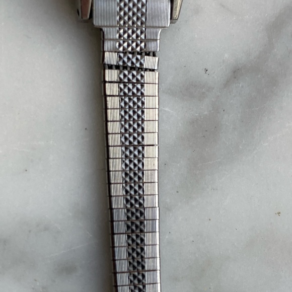 Vintage Seiko Tank Watch Petite Mechanical Watch Women Silver 11-3210 - Picture 6 of 10